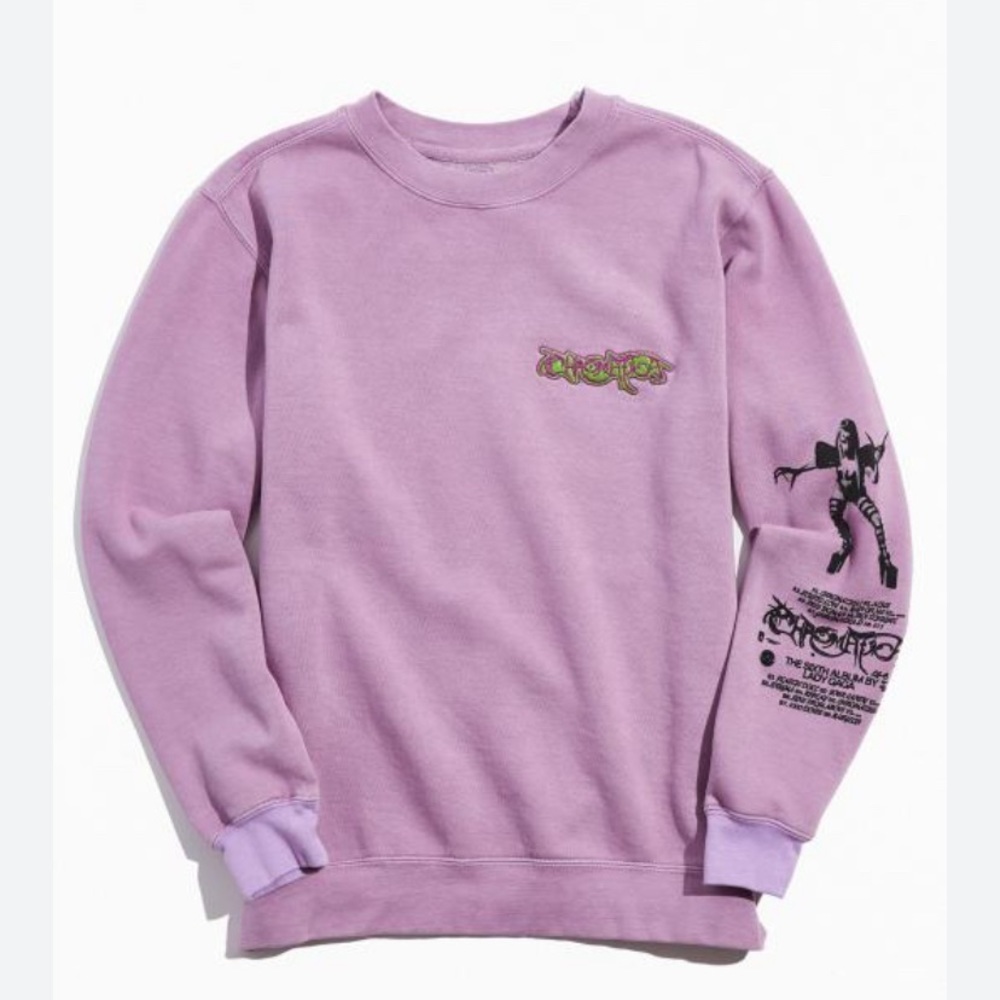 Lady Gaga UO Exclusive Chromatica
Crew Neck Sweatshirt